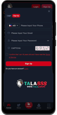 Tala888 register 4